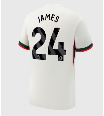 Chelsea Reece James #24 Udebanetrøje 2025-26 Kortærmet